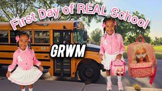 GRWM My Daughter First Day at School in Canada 