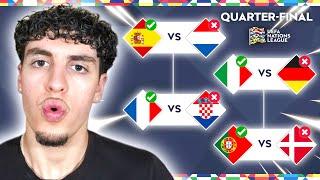 Nations League *QUARTER-FINAL* Predictions!