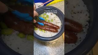 The teeny tiny candy  #cooking  #schooltiffinbox  #recipe #lunchbox #bentobox #short #ricecooker