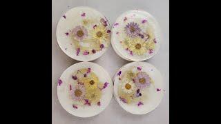 246 Flower Resin Coasters - Friday with Friends