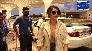 Samantha Ruth Prabhu looks super hot as she spotted at Mumbai Airport | Shudh Manoranjan