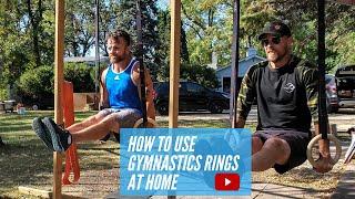 How to Use Gymnastics at Home | Gymnastics Rings Exercises