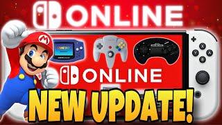 NEW Nintendo Switch Online Update Just Dropped!