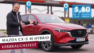 Neuer Mazda CX-5 Mild-Hybrid e-Skyactiv G 165 PS im Verbrauchstest | Damit hat KEINER gerechnet!