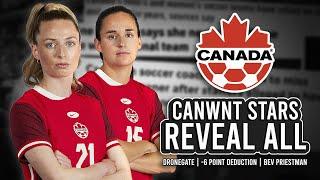 CanWNT stars REVEAL ALL: Dronegate scandal, Bev Priestman & More (ft. Evelyne Viens & Gabby Carle)