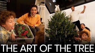 The Art of the Tree!  Decorating our Christmas Tree