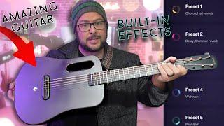 Lava Me Air Carbon Fiber Very Thin Smart Guitar with Built in Effects... sounds great!