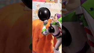 Buzz Turns Potato Head Into a Pumpkin #toystory #stopmotion #pumpkin