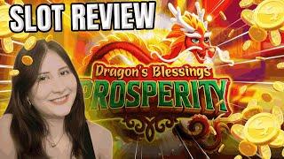 SLOT REVIEW: Dragon's Blessings Prosperity | Use link for a 5$ No Deposit Bonus