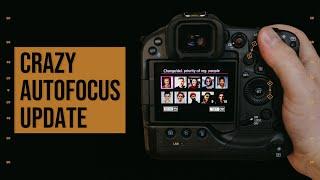 CRAZY new autofocus update for the Canon R3