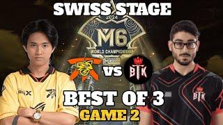 FNATIC ONIC PH vs BTK GAME 2 - M6 Swiss Stage - Round 3 Day 2