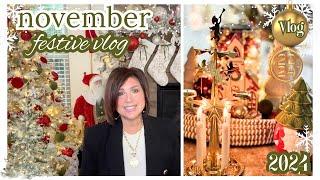 NEW November Vlog | budget friendly Christmas decor , cozy meals, black Friday deal!