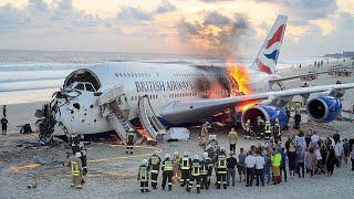 Emergency Landing Crash In Ocean | Air Crash Investigation | British Airways a380 Incident