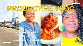 Vlog: Productive days in my life Slow living in Port Harcourt Nigeria