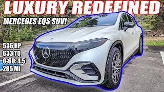 The NEW Mercedes EQS SUV is the MOST LUXURIOUS ELECTRIC CROSSOVER you can BUY!