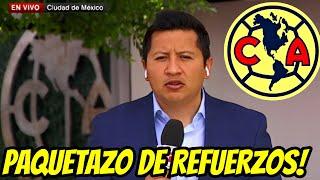 ¡AMÉRICA INICIA LA SEMANA CON REFUERZOS TOP CONFIRMADOS PARA 2025! ¡EL PRESIDENTE SACÓ LA CHEQUERA!