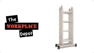 Multi Purpose Combi Ladder from The Workplace Depot: LADDER-MULTI