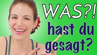 Funny Things I Say in German (VIDEO AUF DEUTSCH!)