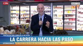 ECONOMÍA: las PROPUESTAS de LARRETA para COMBATIR la INFLACIÓN