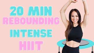 20 Minute Rebounder Workout | Intense HIIT for Fat Loss - Trampoline Exercise