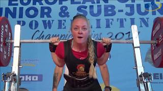 Junior Women, 43 to 57 kg - European Equipped Powerlifting Championships 2017