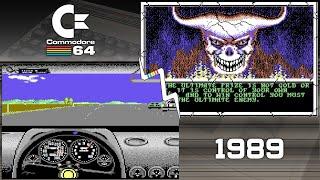 Top 50 Commodore 64 (C64) games of 1989 - in under 10 minutes