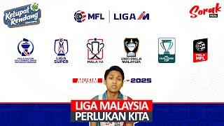 Liga Malaysia Tenat! Penyokong Hilang Minat