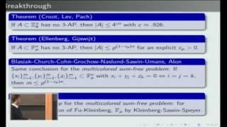 Arithmetic regularity, removal, and progressions - Jacob Fox