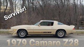 1979 Camaro Z28 Survivor walk around part 1