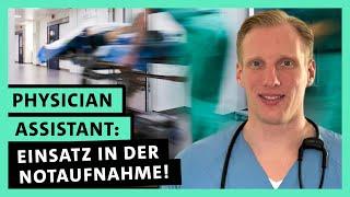 Stress im Krankenhaus: Physician Assistant in der Notaufnahme! alpha Uni