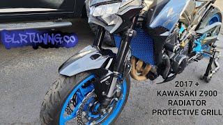 KAWASAKI Z900 RADIATOR PROTECTIVE GRILL by BLR TUNING