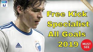 Robert Skov  Crazy Free Kicks & Goals I 2019 HD