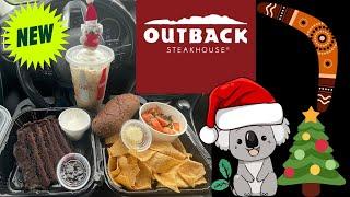 Outback Steakhouse NEW 3 Cheese Steak Dip, Chocolate Tower & Gingerbread Fizz Review