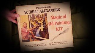 "Rare Find! Unboxing a Vintage Bill Alexander Magic of Oil Painting Kit. | Art Nostalgia."