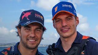 Max Verstappen and Checo Perez Go SAILING in Saint Tropez ️