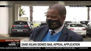 Zane Kilian's bail appeal application dismissed in Kinnear's murder case