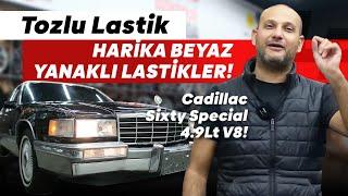 90'ların Efsanesi Cadillac Sixty Special'a Beyaz Yanaklı Lastikler Taktık! @sekizsilindir