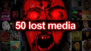 Explaining 50 Lost Media in One Video