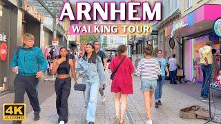 Explore Arnhem, Netherlands  | 4k Walking Tour | Summer 2023