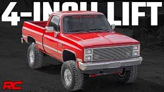 1977-1987 Chevrolet K10 4-inch Suspension Lift Kit [by Rough Country]