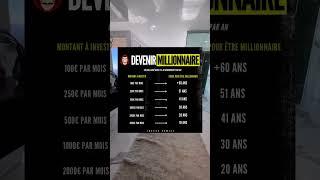 Devenir Millionnaire  #bitcoin #bourse #btc #crypto #cryptomonnaie #trading #trader #setup