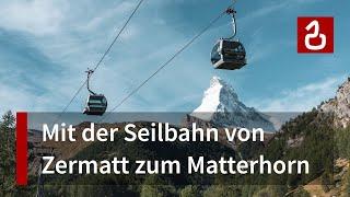 Matterhorn-Express Zermatt - Furi - Schwarzsee | Die Geschichte der 6-Kilometer-Seilbahn im Wallis