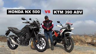 KTM 390 Adventure VS Honda NX 500