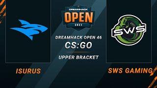 CS:GO - SWS Gaming vs. Isurus [Ancient] Map 2 - DreamHack Open 46 Closed Qualifier - SA