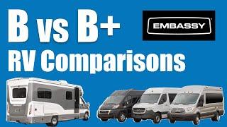 OWNERS TALK Embassy RV Comparison B+ vs B-Van, Livestream by Go Small. Live Large!