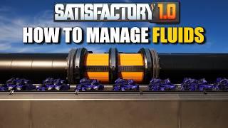 Managing Liquids and By-products in Satisfactory 1.0