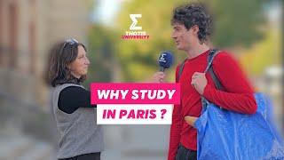 Why study in Paris ?