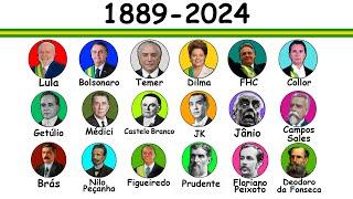 Explicando Todos os Presidentes do Brasil em 11 Minutos