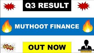 Muthoot Finance Q3 Results 2025 | Muthoot finance Results Today | Muthoot finance Share Latest News