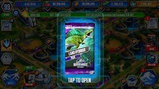 X5 LAND HYBRIDS PACK_UNLOCKED LABYRINTHODONTIA MAX LEVEL 40 | JURASSIC WORLD THE GAME